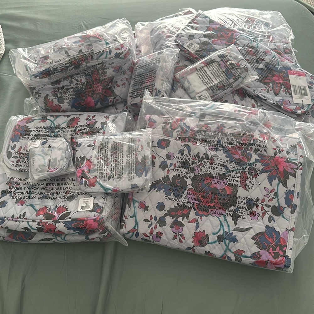 Vera bradley lot vineyard floral